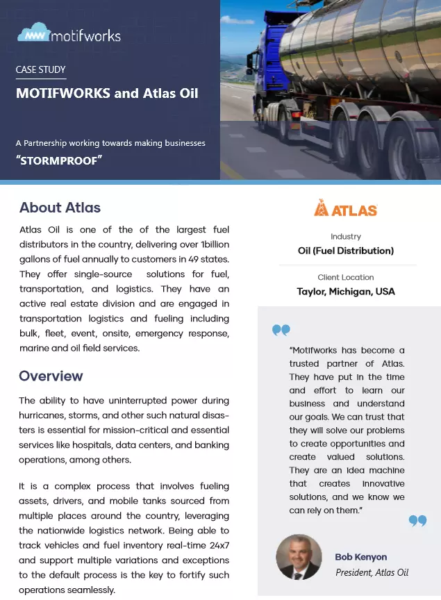 Atlas Oil Cloud transport management system PDF 1