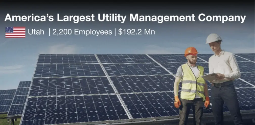 Utility management company