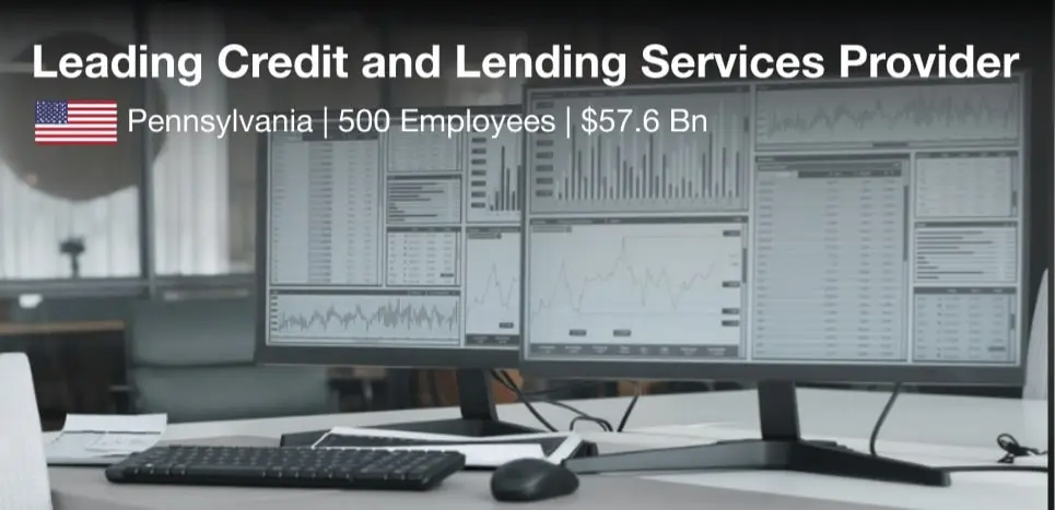 Lending and credit service provider